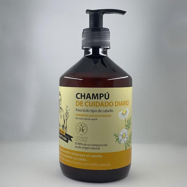 CHAMPÚ DE CUIDADO DIARIO PARA TODO TIPO DE CABELLO