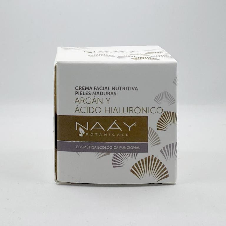 CREMA NUTRITIVA FACIAL DE ARGÁN Y ÁCIDO HIALURÓNICO