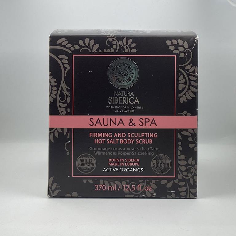 SAUNA & SPA PEELING CALIENTE CORPORAL A BASE DE SAL ANTICELULÍTICO