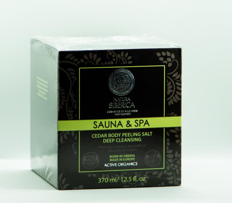 SAUNA & SPA DETOX PEELING CORPORAL CON CEDRO A BASE DE SAL